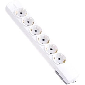 Resim Badem10 Kablosuz Klemensli 6'lı Grup Priz Fiş Priz Topraklı Çoklu Çoğaltıcı Altılı Kablosuz Asmalı 