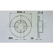 Resim BRAXIS ÖN FREN AYNASI MOVANO 98-03 MASTER 03> 1.9DCI/DTI 2.2DCI 2.5D/DCI 2.8DTI 3.0DCI 16 INC 