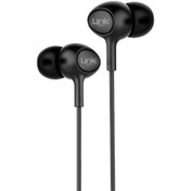Resim LINKTECH LHF-H60 KULAK İÇİ SÜPER BAS KABLOLU STEREO KULAKLIK SİYAH 