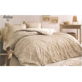 Resim Özdilek Antico Bej Tek Kişilik Pamuklu Nevresim Takımı (515437779) 