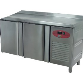 Resim Montana Snack Serisi 2 Kapılı Tezgah Tipi Inox Buzdolabı (-2+8°) 
