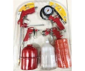 Resim EC Shop 4eticaretteknik Meşem 5 Li Havalı Alet Seti 