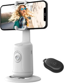 Resim Rupital Hassas Hareketli Otomatik Yüz Takip Tripodu 360° Takip, AI Çip ile Donatılmış, Uygulamaya Gerek Yok 