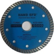 Resim SFD Hand Sfd Turbo Kanallı Elmas Testere 115MM 
