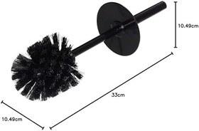 Resim Primanova Lenox Tuvalet Fırçası Siyah (E34) M-E34-06 