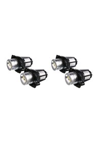 Resim Moveevo E90 E91 İçin 4 Adet 20w Led Melek Gözü Halka Ampülü - Gündüz Uyarı Ve Gece Yardımcı Aydınlatma, Siyah Kasa 