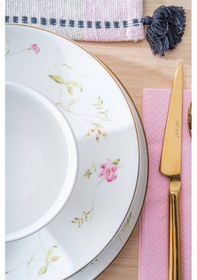 Resim Acar Hadley 6 Kişilik 45 Parça Porselen Yemek Takımı Renkli 