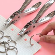 Resim Elle Delme Aleti Kiti, Kağıt ve Kart Bağlama İçin Uygun, 3mm ve 6mm Delme, Ofis Kırtasiye, Pilsiz 