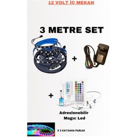 Resim 3 Mt. İç Mekan Ip30 Adreslenebilir Piksel Led Seti 