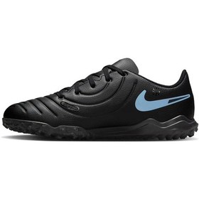 Resim Nike Jr Tiempo Legend 10 Club Tf Çocuk Siyah Halı Saha Ayakkabısı Dv4355-003 Siyah 