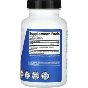 Resim Nutricost HMB Beta-Hydroxy Beta-Methylbutyrate 1000mg 120 Capsules 