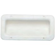 Resim Gömme Tutamak Plastik Beyaz 85x175mm 