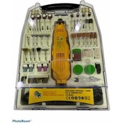 Resim Italy Style 300 Parça 6 Kademeli Mini Taşlama Hobi Gravür Seti 