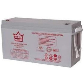 Resim Or-tec 150 Ah 12 V Solar Akü 