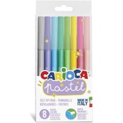 Resim Nessiworld Carioca Pastel Süper Yıkanabilir Keçeli Kalem 8'Li 