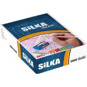 Resim Silka Orta Boy Mavi Sınav Silgisi Art9 24 lü 