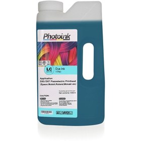 Resim PHOTO INK (Akıllı Mürekkep) DX5/DX7/5113 Kafalar için 1000 ml LIHT MAVİ CYAN AÇIK MAVİ Dye Plotter Mürekkep (T-PND) 