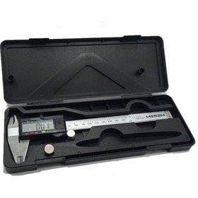 Resim Dijital Kumpas 150 Mm 6" Cvr Çelikten Dijital Taşıma Çantalı Çeli Pembe 