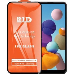Resim Bzontech Samsung Galaxy A21 Ekran Koruyucu 21D Tam Kaplayan Kavisli 