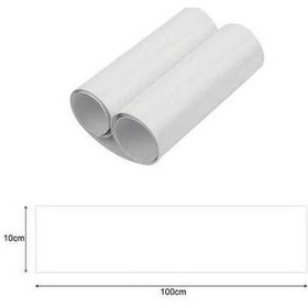 Resim Ulzyvf Şeffaf Vinil Kapı Film, Çizilmez Araç Koruyucu Kaplama 10x100cm 