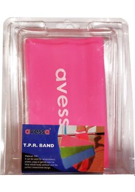 Resim Pembe Hafif Direnç Pilates Yoga Spor Egzersiz Direnç Lastiği 1500x15x0,35 Mm Pembe 