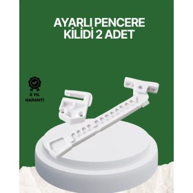 Resim Die Grup Çocuk ve Evcil Hayvanlar Için Pencere Emniyet Kilidi 2 Adet 