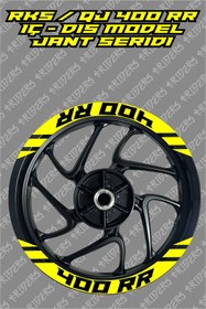 Resim TRİDERS Rks / QJ 400 RR Kalın jant şeridi (iç diş ) 