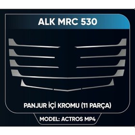 Resim Actros 2016 Mp4 Panjur Nikelajı Geniş 