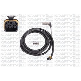 Resim Kraftvoll 05090573 Abs Sensörü Ön Sağ Kampana Tip 2300mm B Tipi Siyah Fıs Spıral Korumalı Man Truck Tgm- 4410321620 