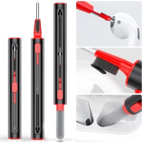 Resim Çok Amaçlı Kulaklık / Klavye / Elektronik Temizlik Kiti (2in1) 