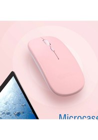 Resim Microcase Tablet Ve Telefonlar İçin Bluetooth Touchpad Klavye Ve Mouse Set Pembe- Al5398 Pembe 