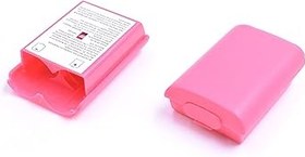 Resim 2pcs Battery Cover for Microsoft Xbox 360 Wireless Controller (Pink) 