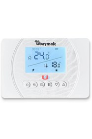 Resim Baymak Logi Pro S Kablosuz Programlanabilir Oda Termostatı 