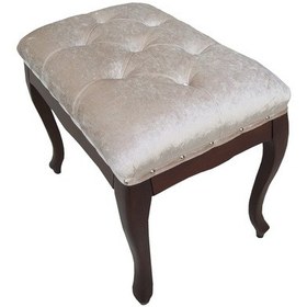 Resim Bengimobilya Benc Puf Kapitone Avangart Babyface Kumaş Krem Kayın Ince Torna R (382208498) 