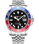 Resim Stührling 3968.2 GMT 42mm Isviçre Üretimi Erkek Kol Saati 