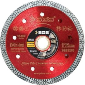 Resim Sgs Turbo Elmas Kesme Hassas Ince Testere 115MM 