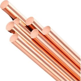 Resim 90 mm Bakır Çubuk Yuvarlak - 10 CM 