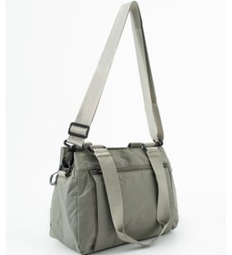 Resim Sanmorris Orta Boy Çok Gözlü Spor,günlük Seyahata Uygun El Ve Omuz Çantası 6015 Açık Gri 