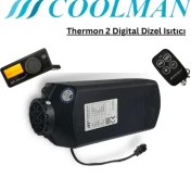 Resim Coolman Webasto Tipi Thermon 2 Digital Dizel Isıtıcı 2.8 Kw (12-24V) 