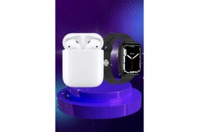 Resim İlkyaz Fashion 2025 Model Akıllı Saat ve 2.nesil Tws Bluetooth Kulaklık Anc Özelliği Amoled Ekran Ilkyz-Krgrs3 