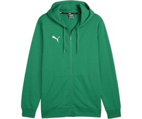 Resim Puma Teamgoal Casuals Hooded Erkek Futbol Antrenman Eşofman Üstü 65859505 Yeşil 