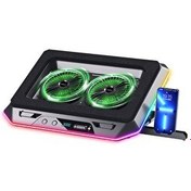 Resim Classone Gaming GT200 10 RGB Işık Kontrolü 15.6 -17" Hız Kontrolü Laptop Notebook Soğutucu 