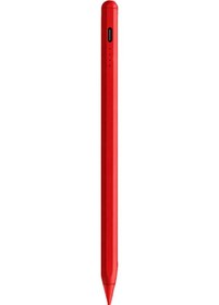 Resim K2259 İpad Uyumlu Dokunmatik Stylus Kalem - Kırmızı Diğer 