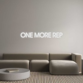 Resim Özel Tasarım : ONE MORE REP 
