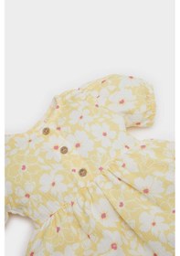 Resim DeFacto Kız Bebek Çiçekli Kısa Kollu Yazlık Elbise C4491A525SMYL252 