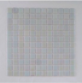 Resim MozaiKristaL Mutfak Tezgah Arası Ve Tüm Yüzeyler Için 25x25x5 H. Beyaz Cam Mozaik ( 5 File = 0.5 M2 Fiyatıdır ) 