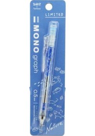Resim Tombow Mono Graph Nature Collection 0.5mm Mekanik Kurşun Kalem Ocean / Dpbxc-142a Mavi 