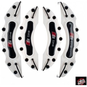 Resim Beyaz S-line 4'lü Kaliper Seti Yapıştırma Logolu 