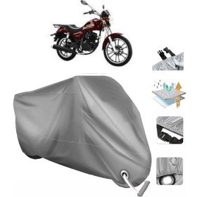 Resim Coverplus Kadırga KD-125 Vinleks Motor Brandası (Bağlantı, Kilit Uyumlu) 