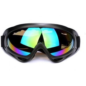 Resim Enduro Bisiklet Gözlüğü Siyah Polarize 